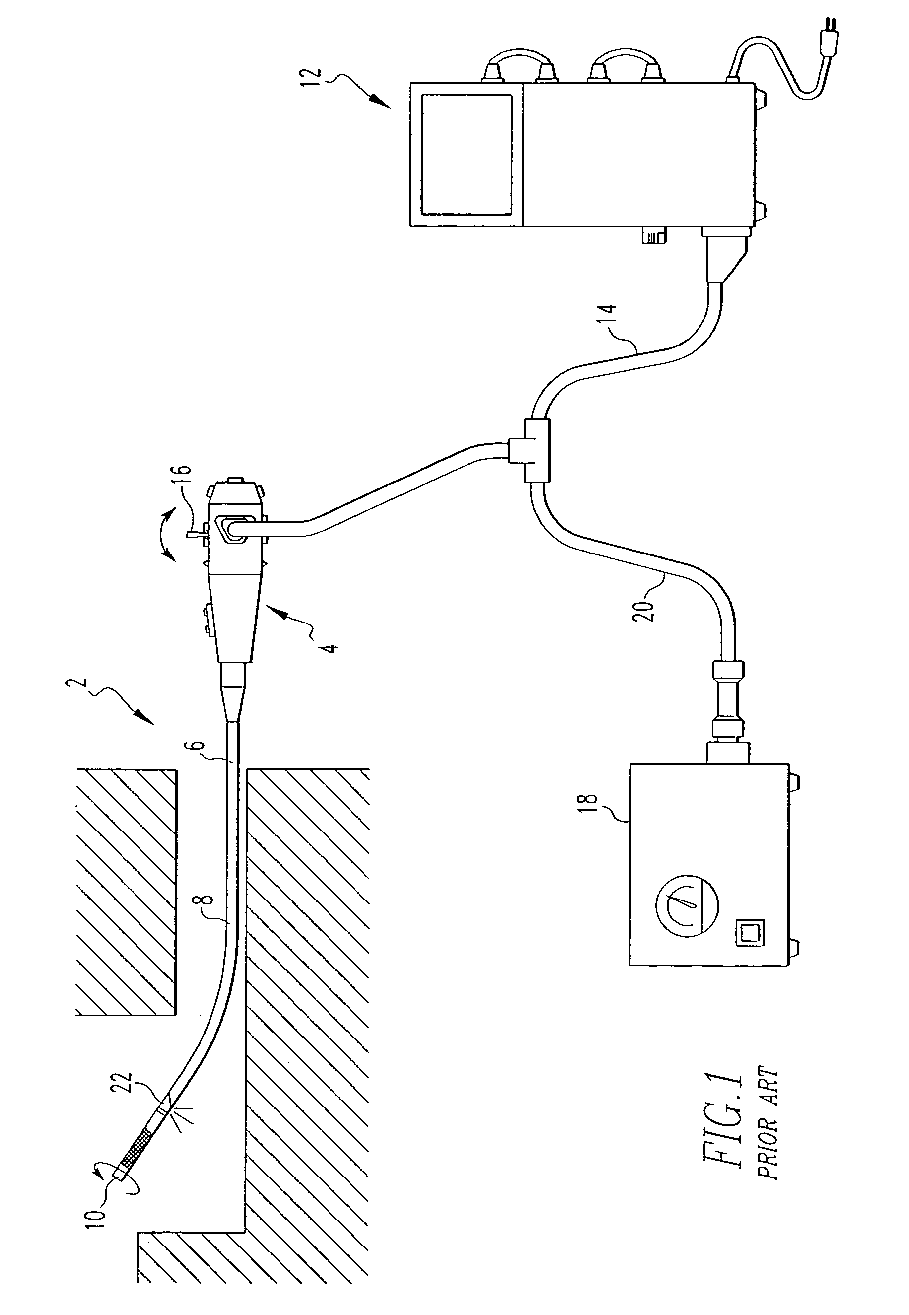 High-temperature inspection device and cooling apparatus therefor