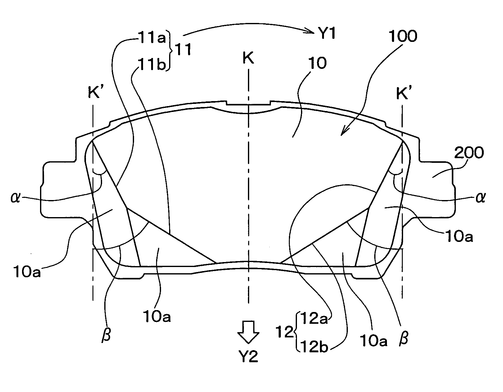 Disk brake pad