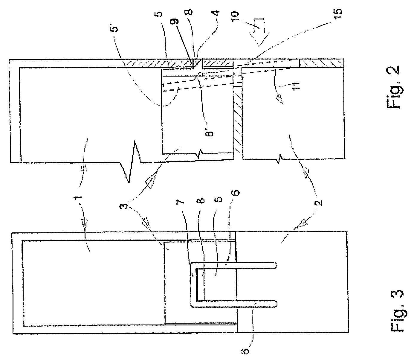 Container with snap-in closure