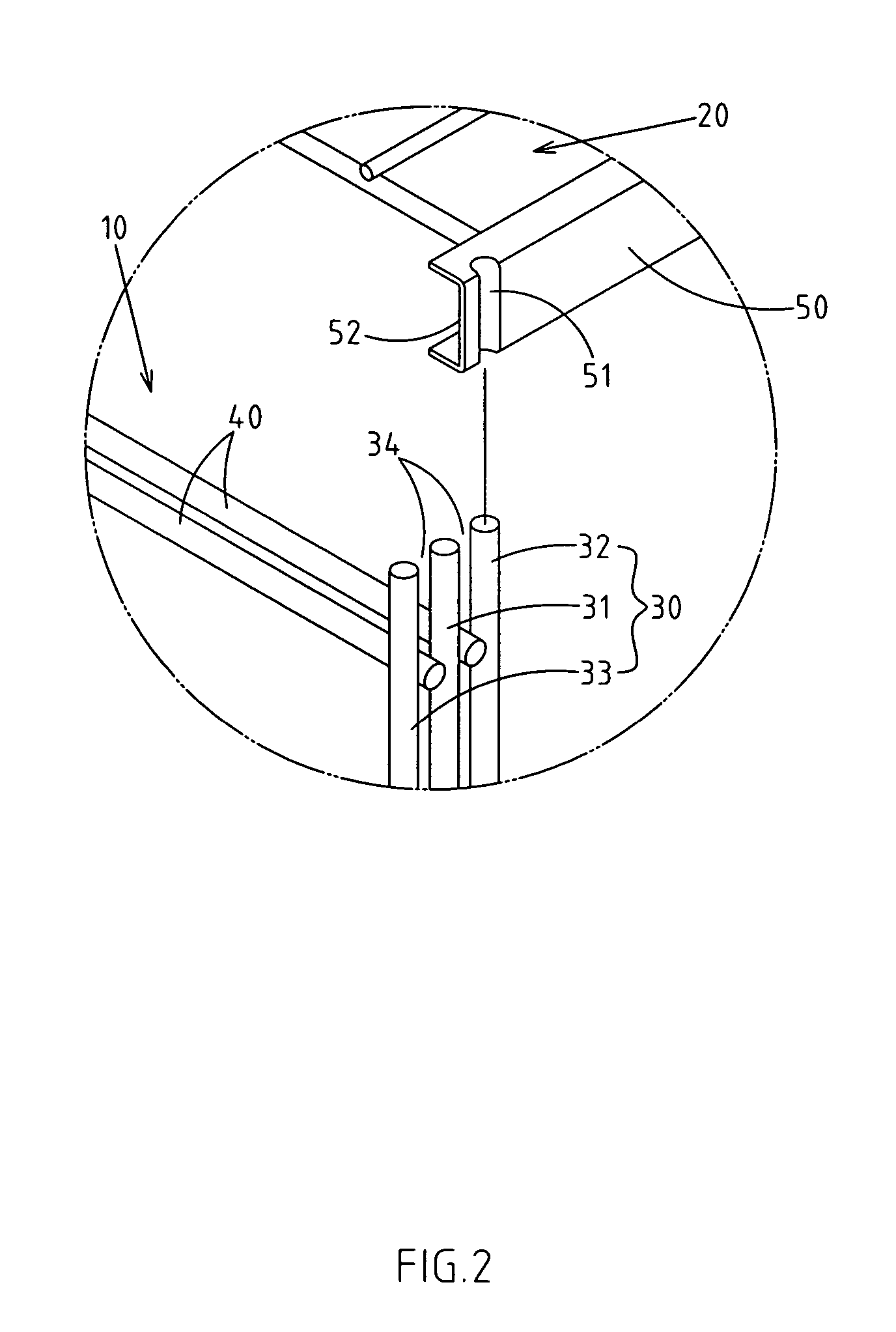 Assembled shelf