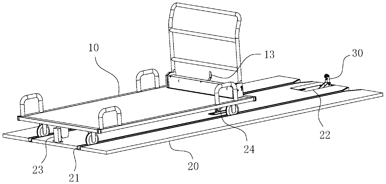 Military inflatable tent transfer system and transfer method