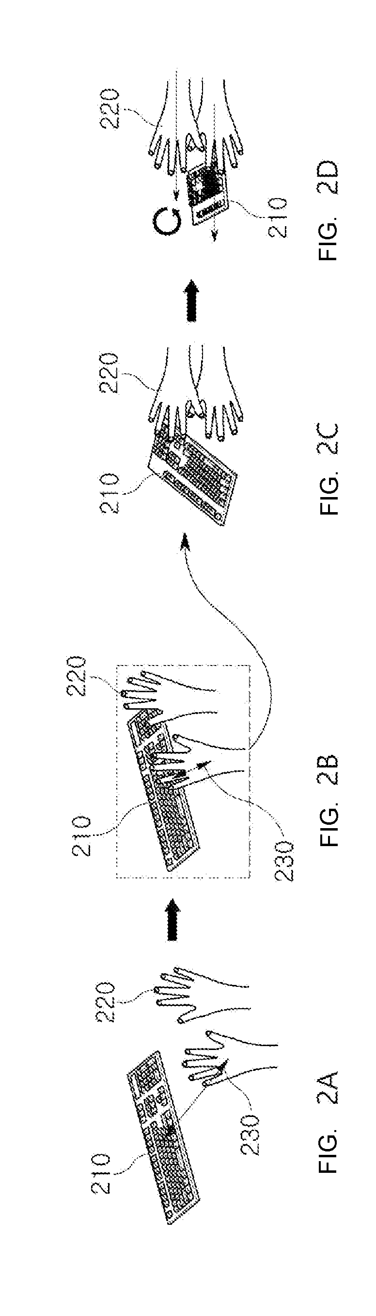 Apparatus for outputting virtual keyboard and method of controlling the same