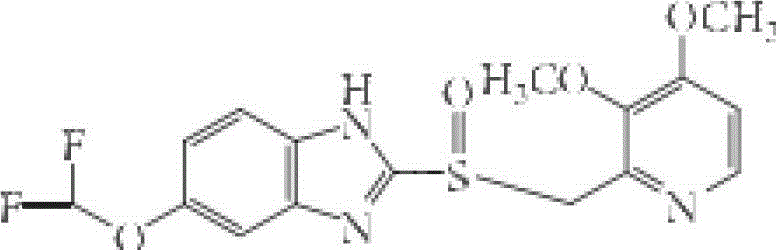 Enteric-coated tablet of S-pantoprazole or salt of S-pantoprazole, and preparation method thereof