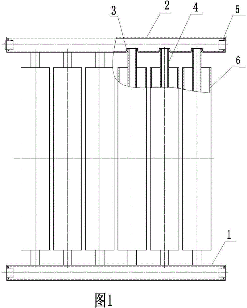 Stainless steel component for heating radiator and manufacturing method thereof