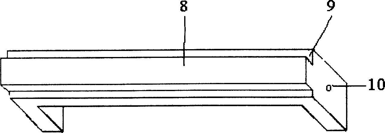 Universal fixture in use for supersound cleaning