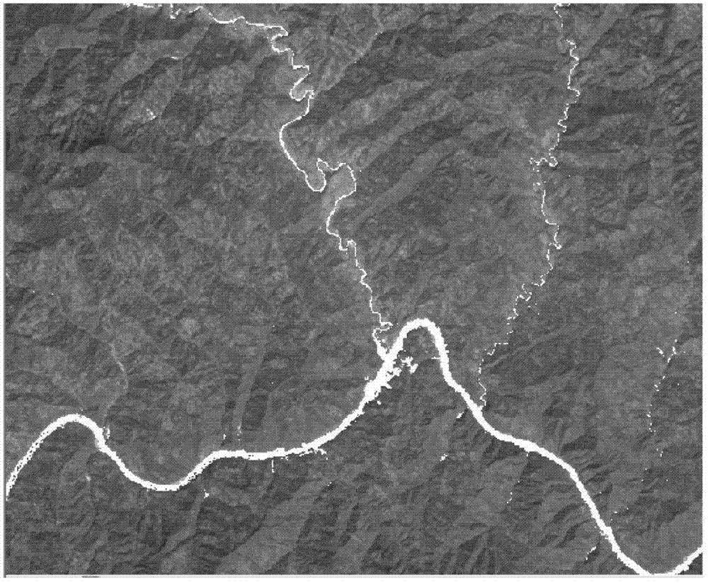 Water body information extraction method based on TM (Thematic Mapper) image