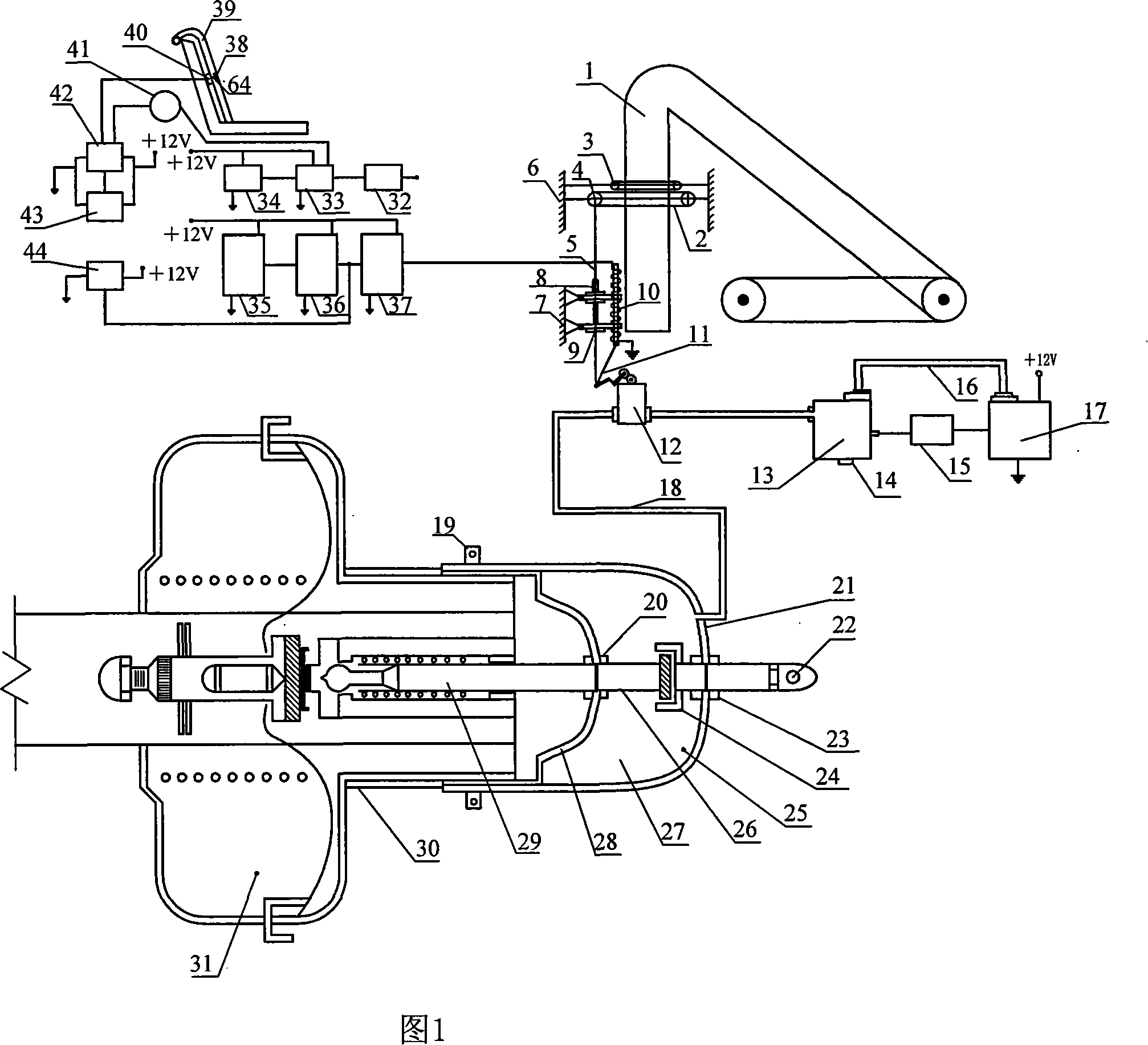 Driving monitoring device for motor-driven vehicle