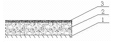 Construction method of clay court