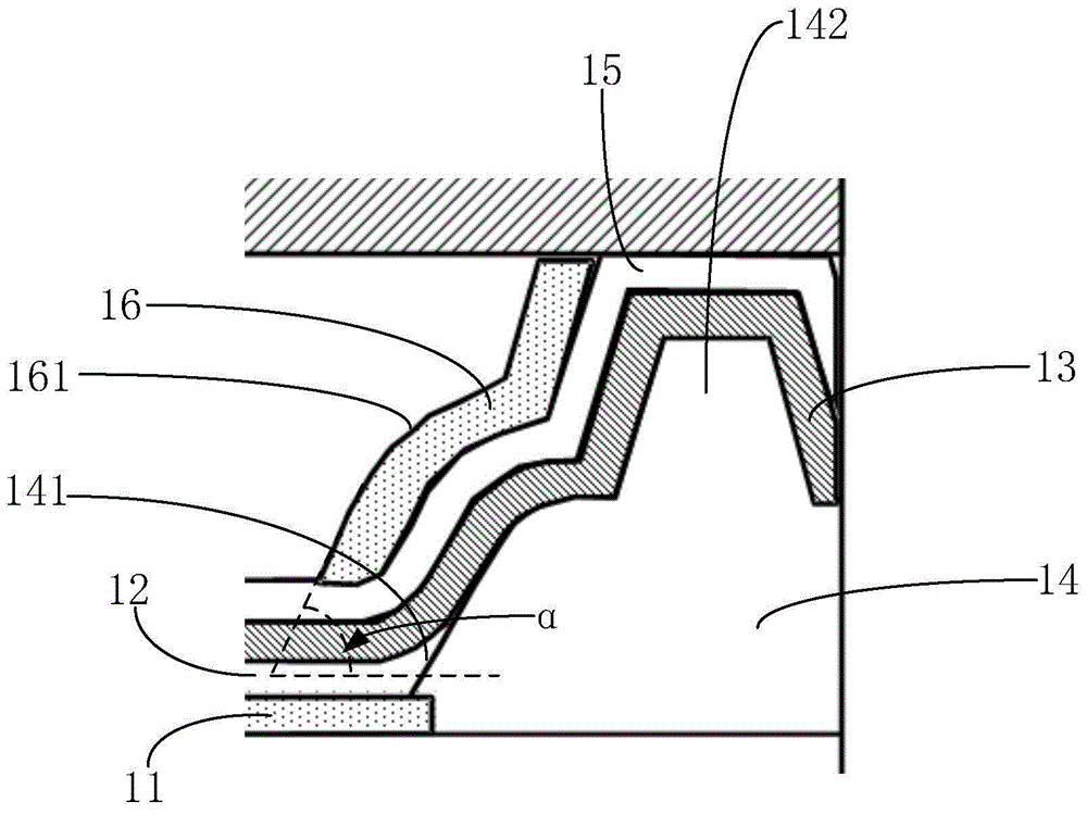 Organic light emitting structure, organic light emitting device possessing the structure and panel