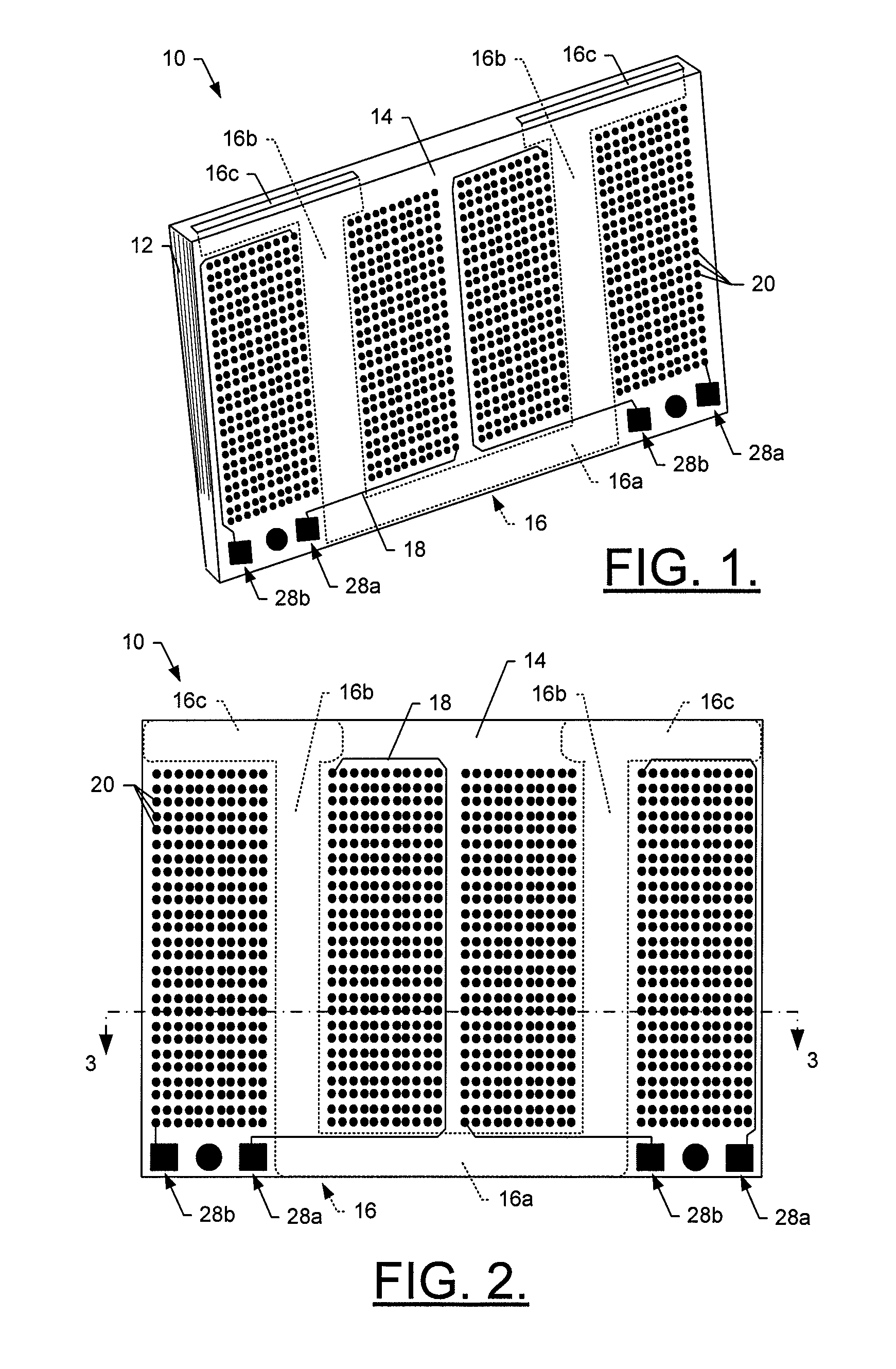 Printed circuit card-based proximity sensor and associated method of detecting a proximity of an object