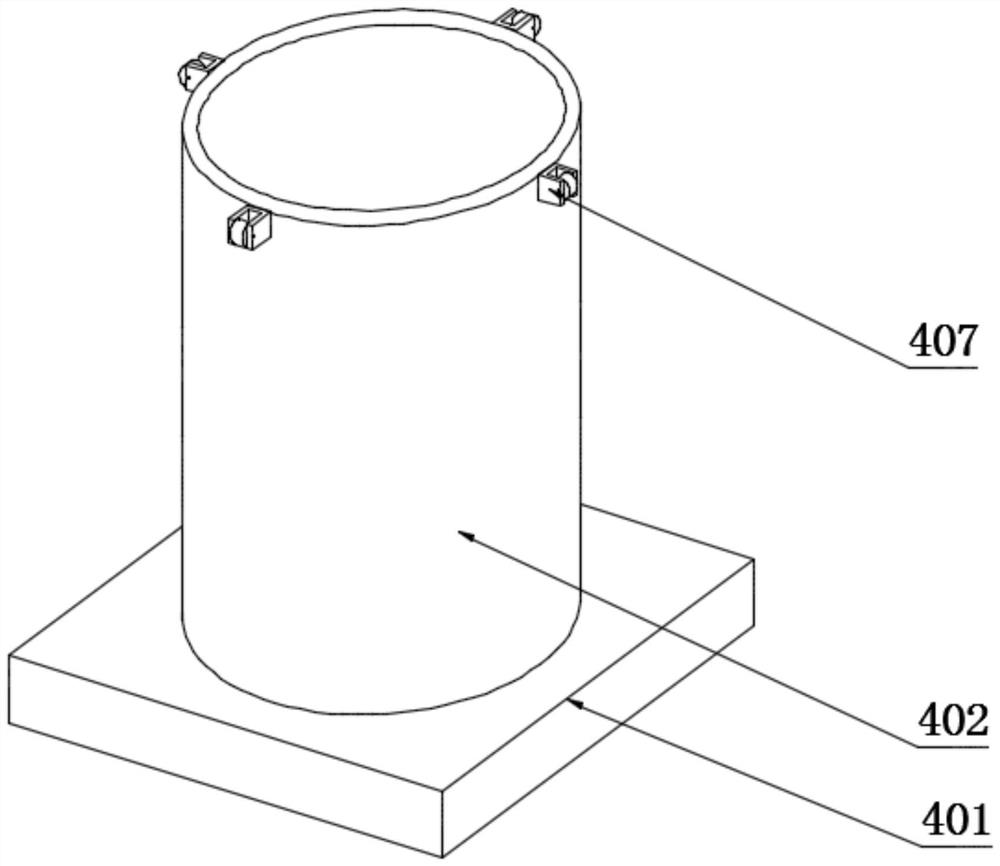 Exploring and driving head expansion mechanism of exploring and driving integrated laser bird repeller