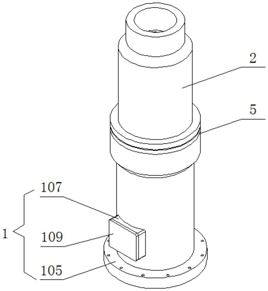 A rotary connection device of a robot end effector