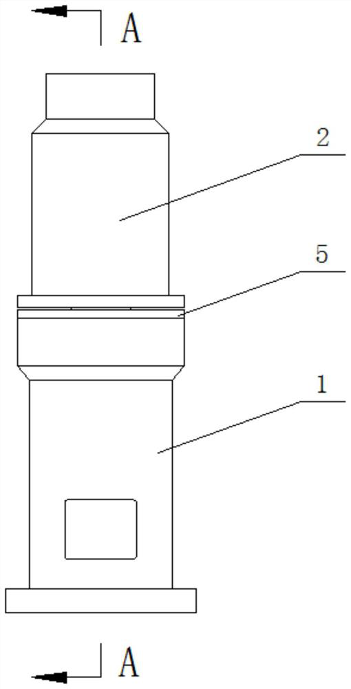 A rotary connection device of a robot end effector