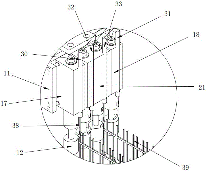 Automatic trace erasing and adhesive-sealing process device capable of comprehensively increasing tin-plating first pass yield of LED