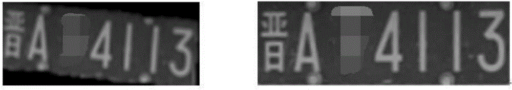 Variable-length license plate character segmentation method based on hybrid tilt correction and projection method