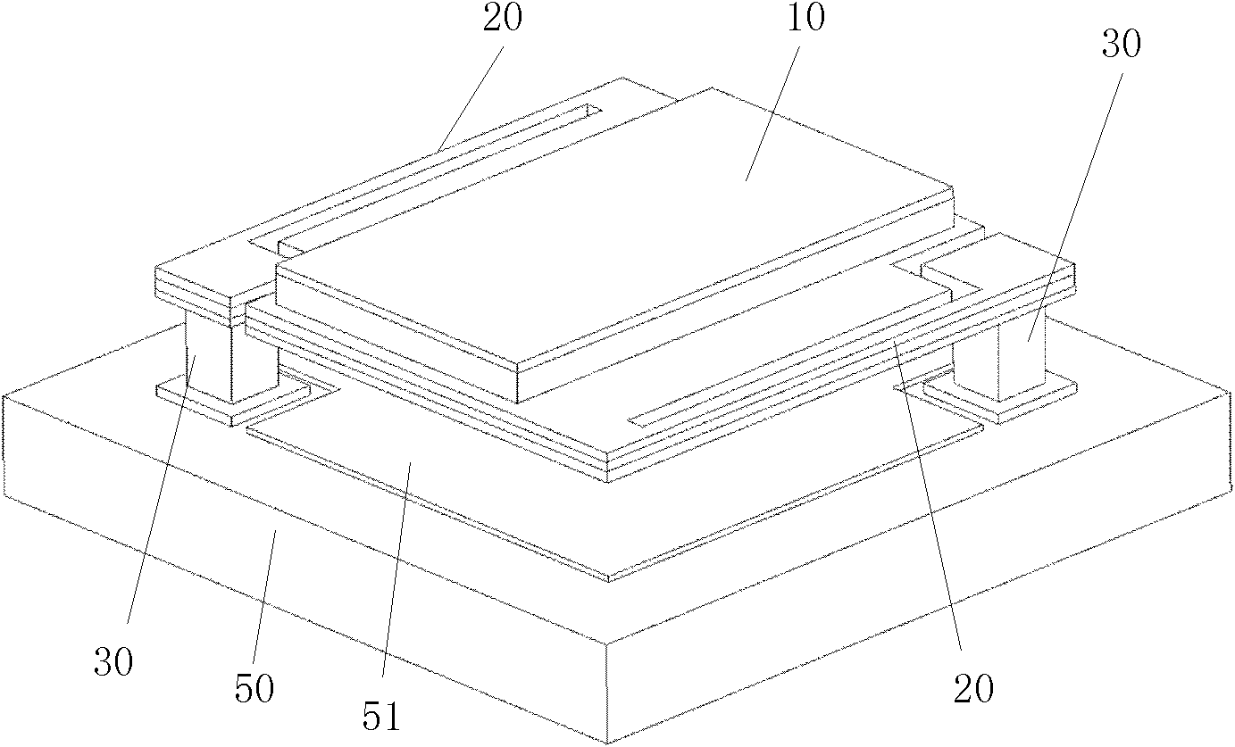 An uncooled infrared focal plane array detector