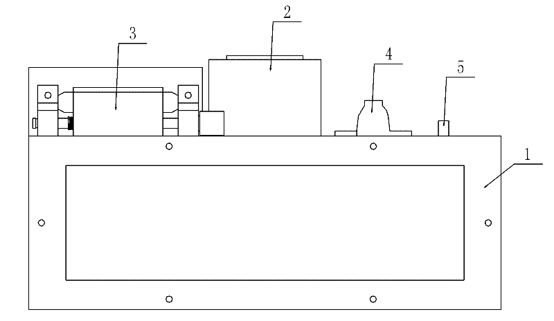 Air testing platform adopting Herroitt multiple-reflection specimen chamber