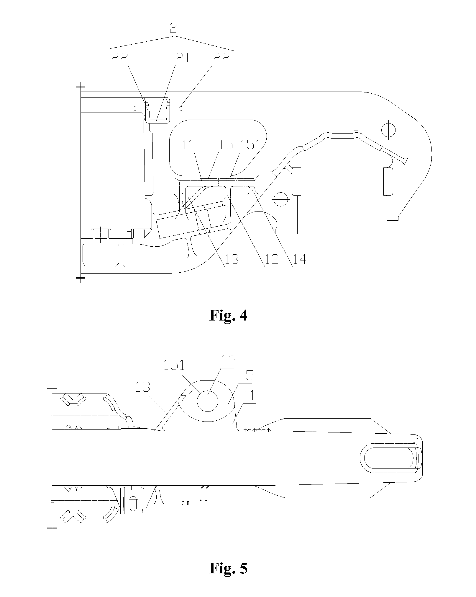 Bogie and side frame thereof