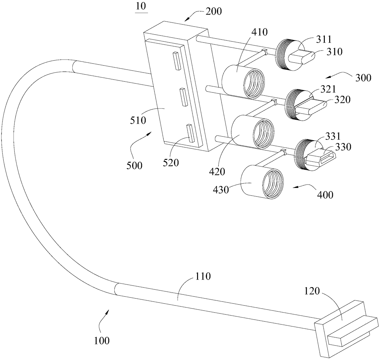 Multifunction data line