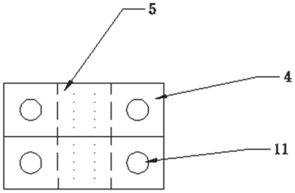 Device and method for resisting steel arch settlement of weak surrounding rock tunnel