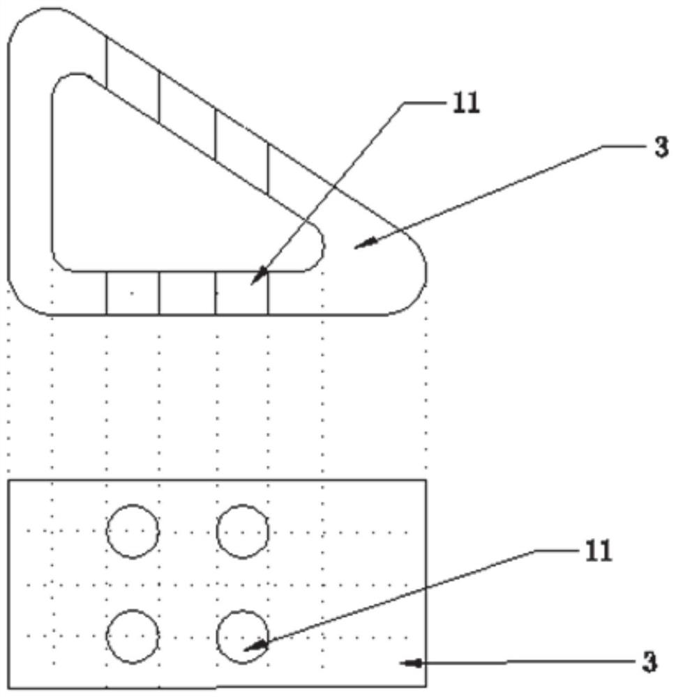 Device and method for resisting steel arch settlement of weak surrounding rock tunnel