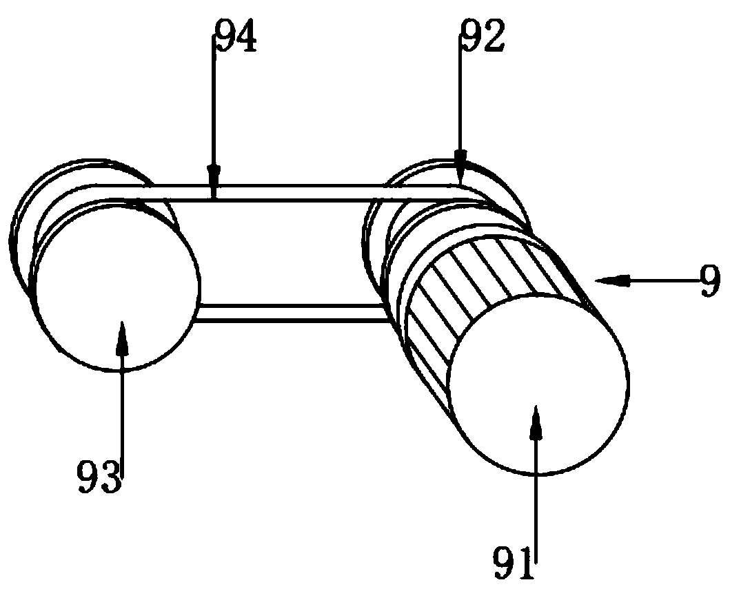 Oil cylinder part machining equipment