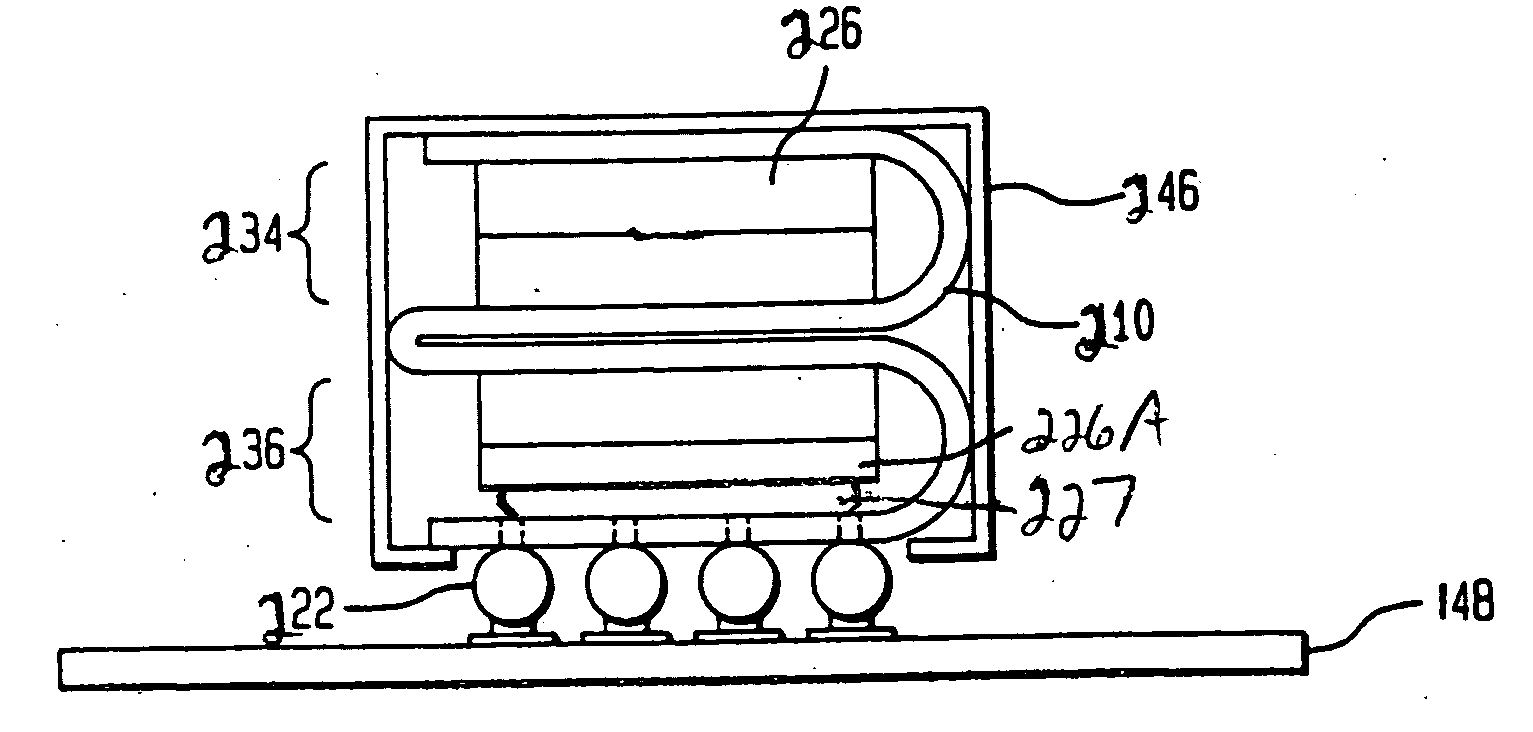 Stacked microelectronic assemblies having basal compliant layers