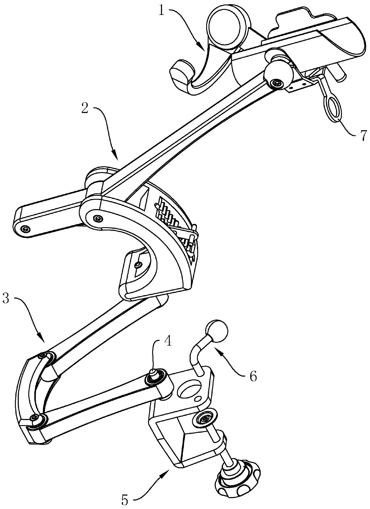 Upper limb auxiliary mechanical arm