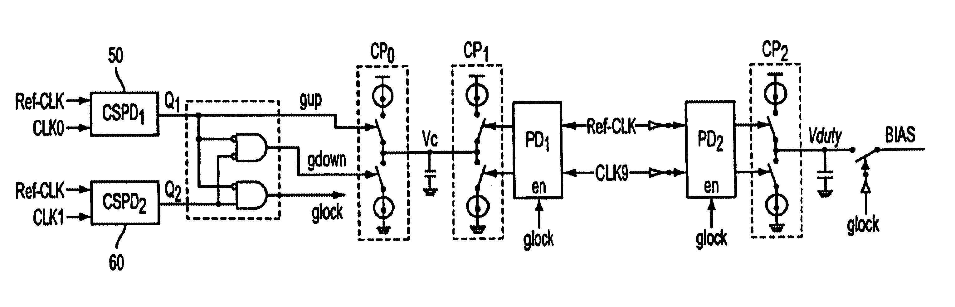 Wide range multi-phase delay-locked loop