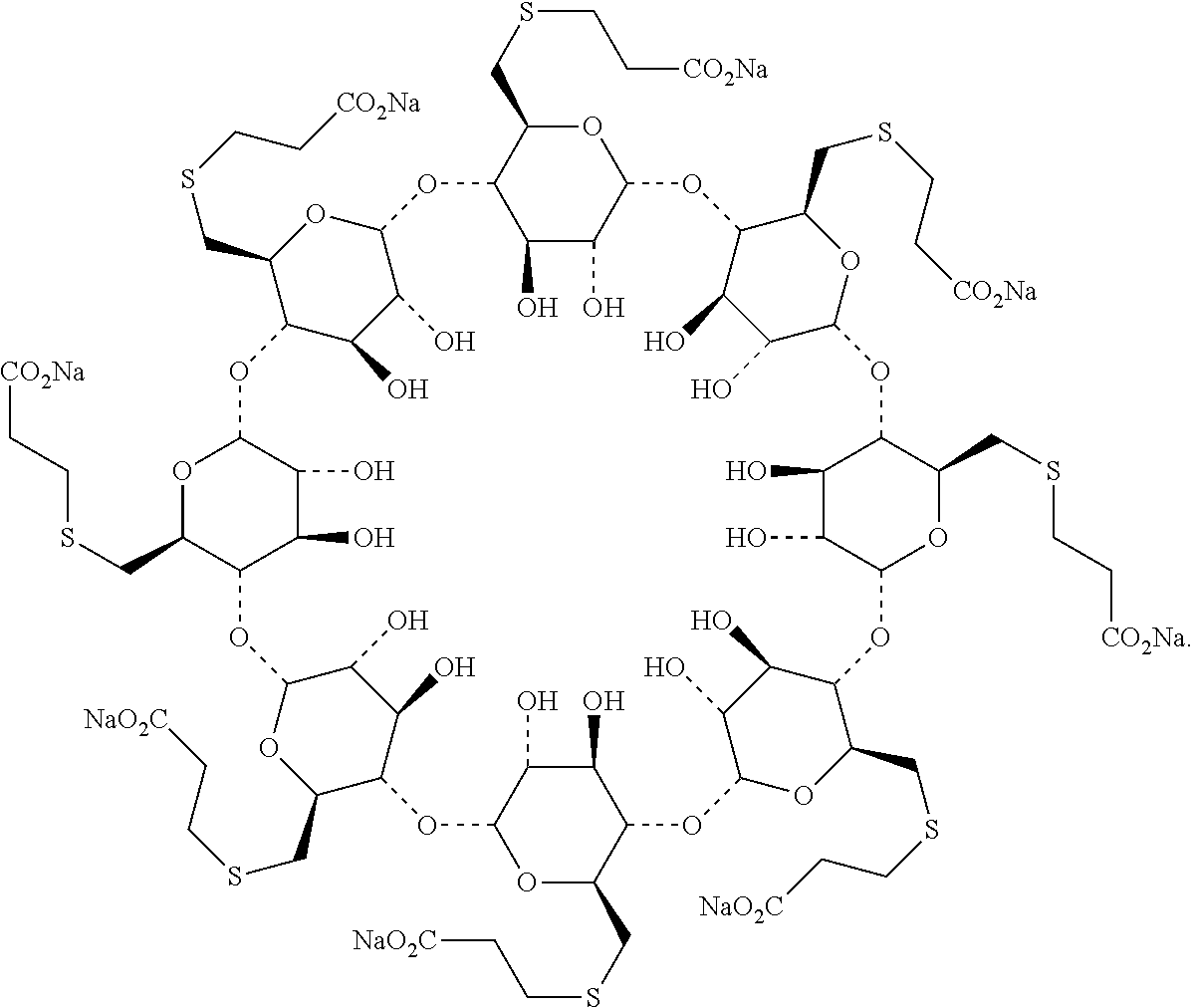 Method for preparing sugammadex sodium