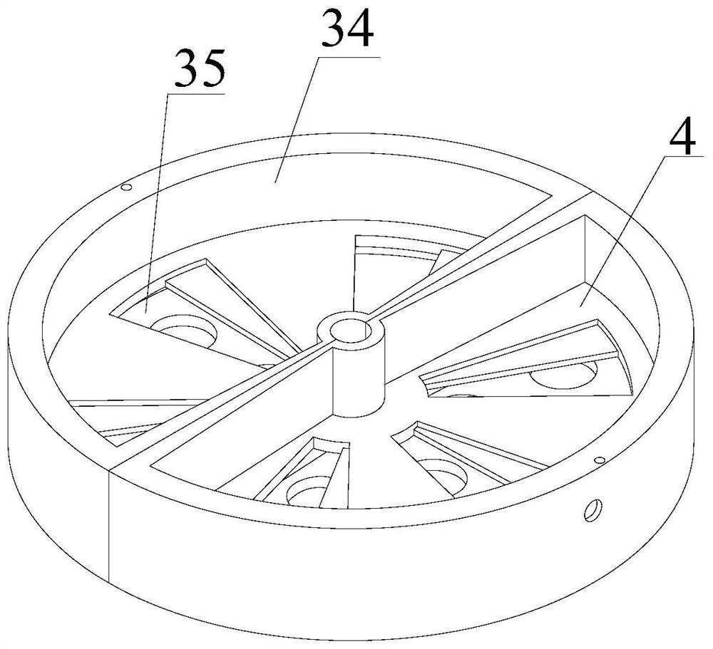 Garbage separation device and garbage separation system