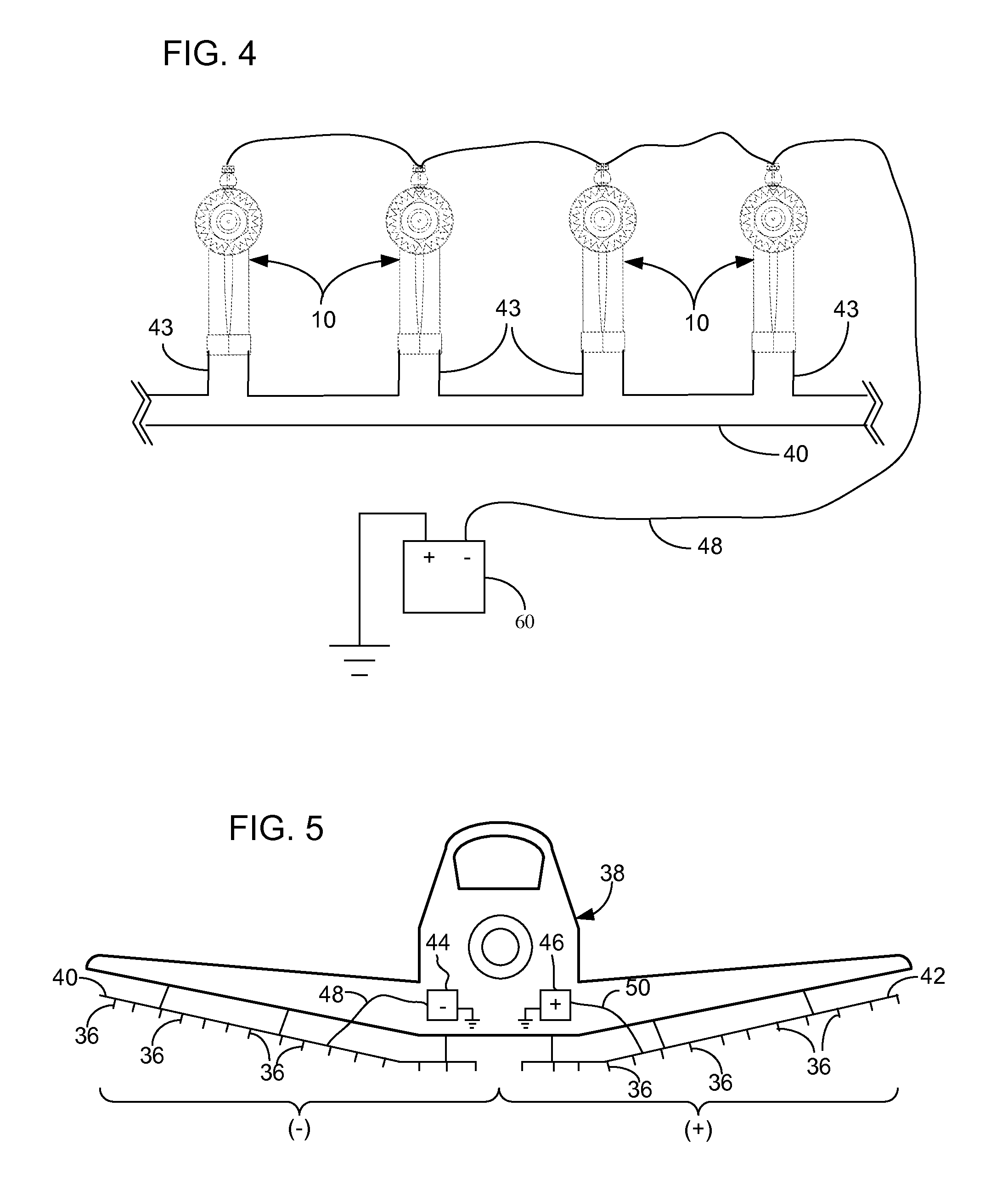 Aerial spraying apparatus