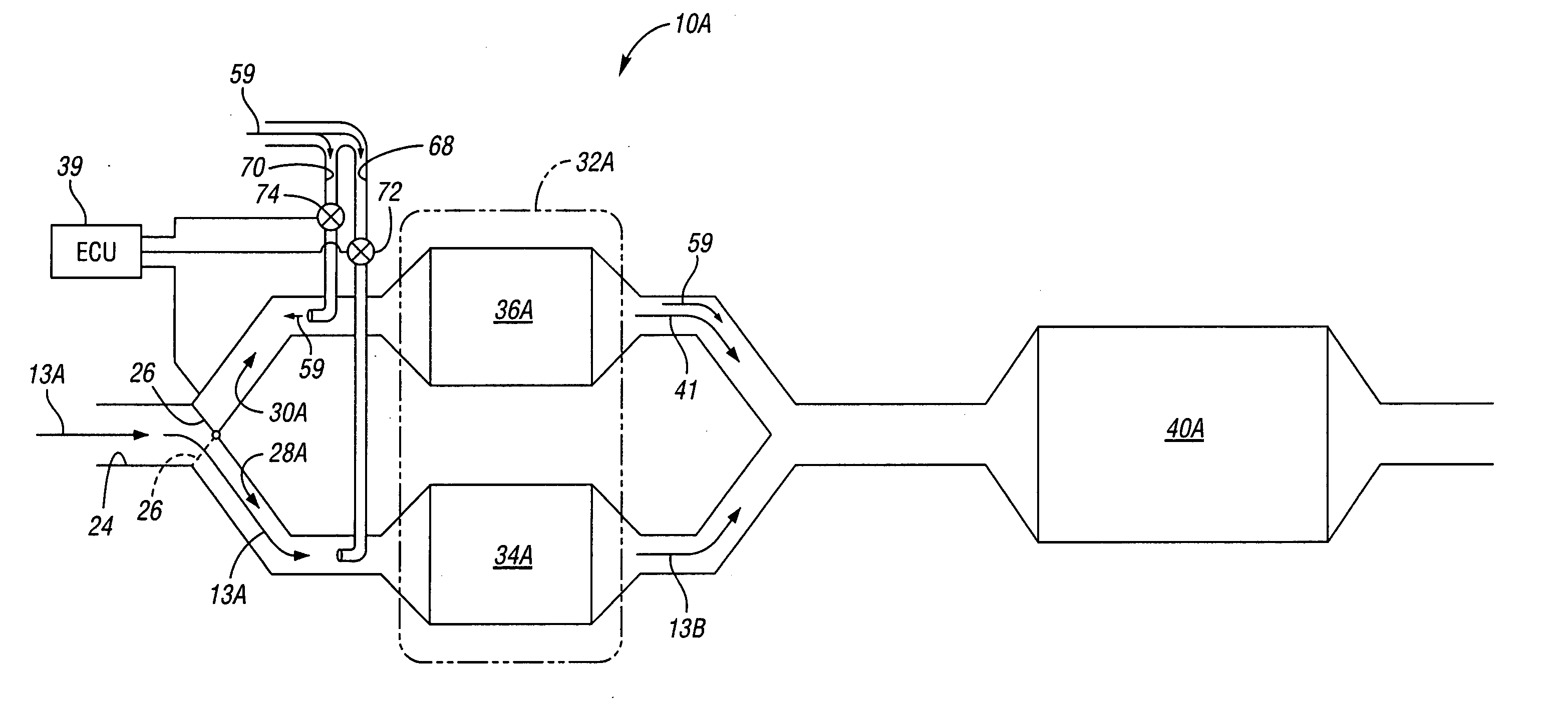 Exhaust aftertreatment system and method of use for lean burn internal combustion engines