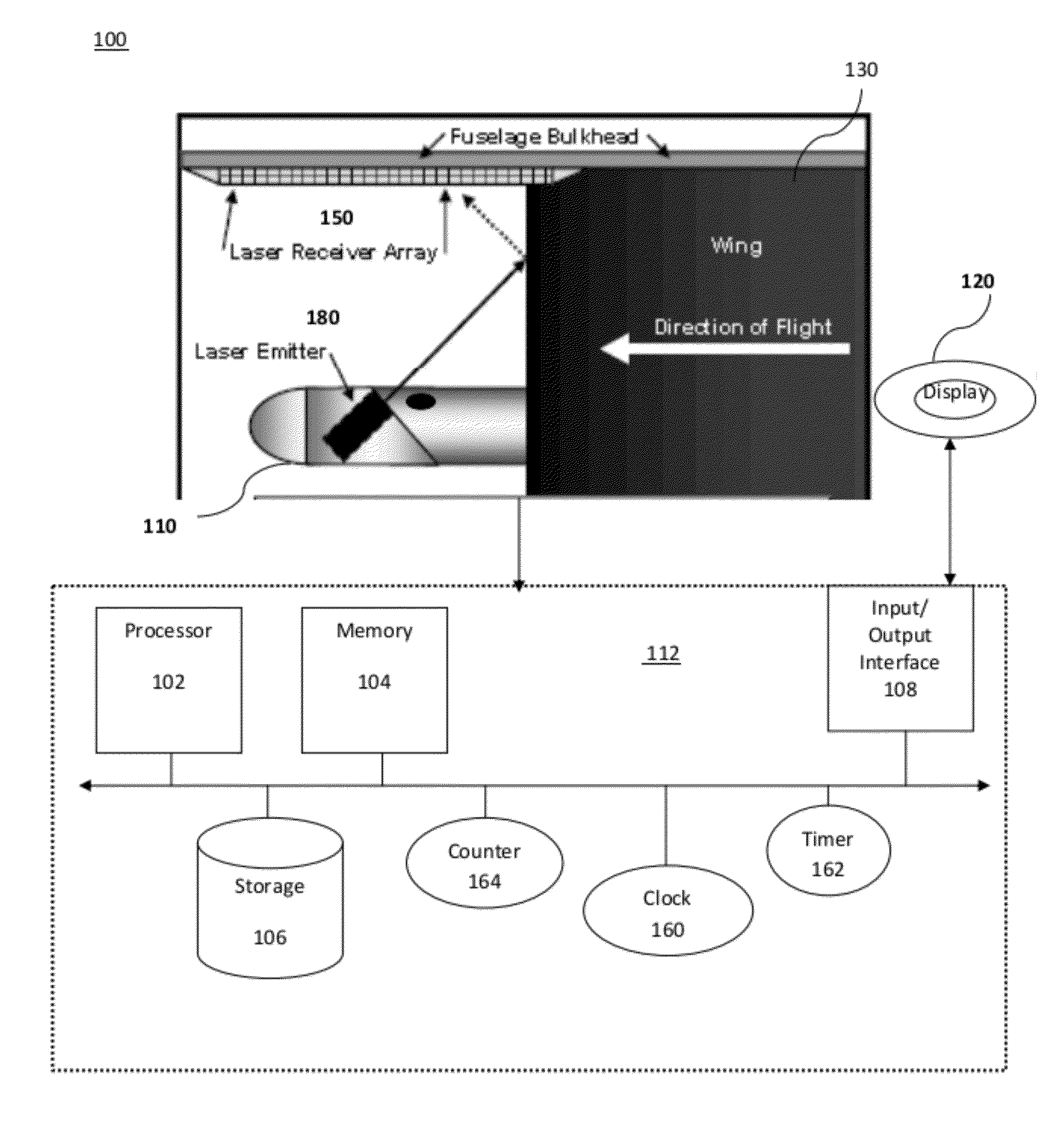 Aircraft icing detector