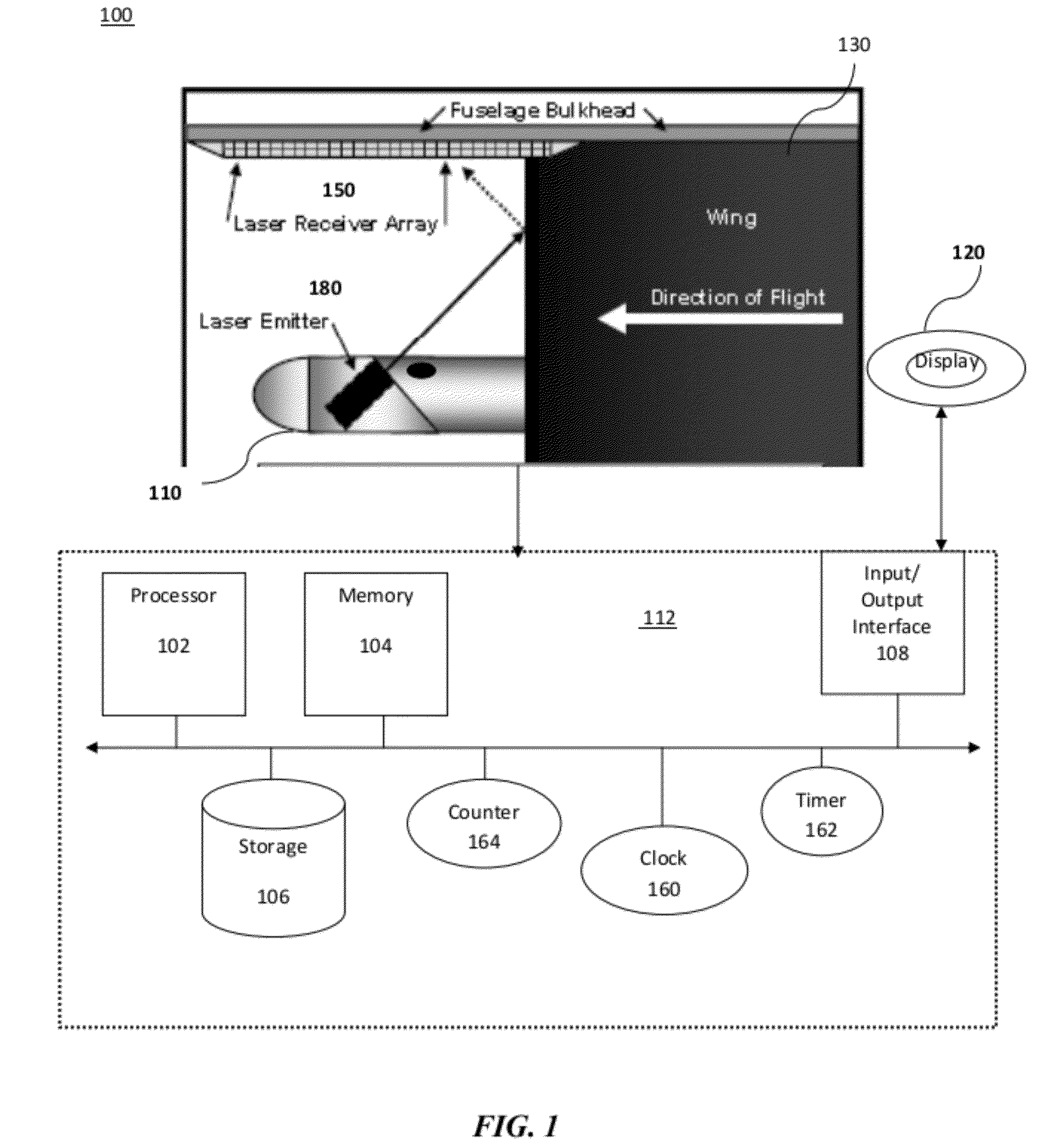 Aircraft icing detector