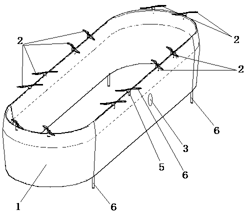 A loop-wing vertical take-off and landing aircraft