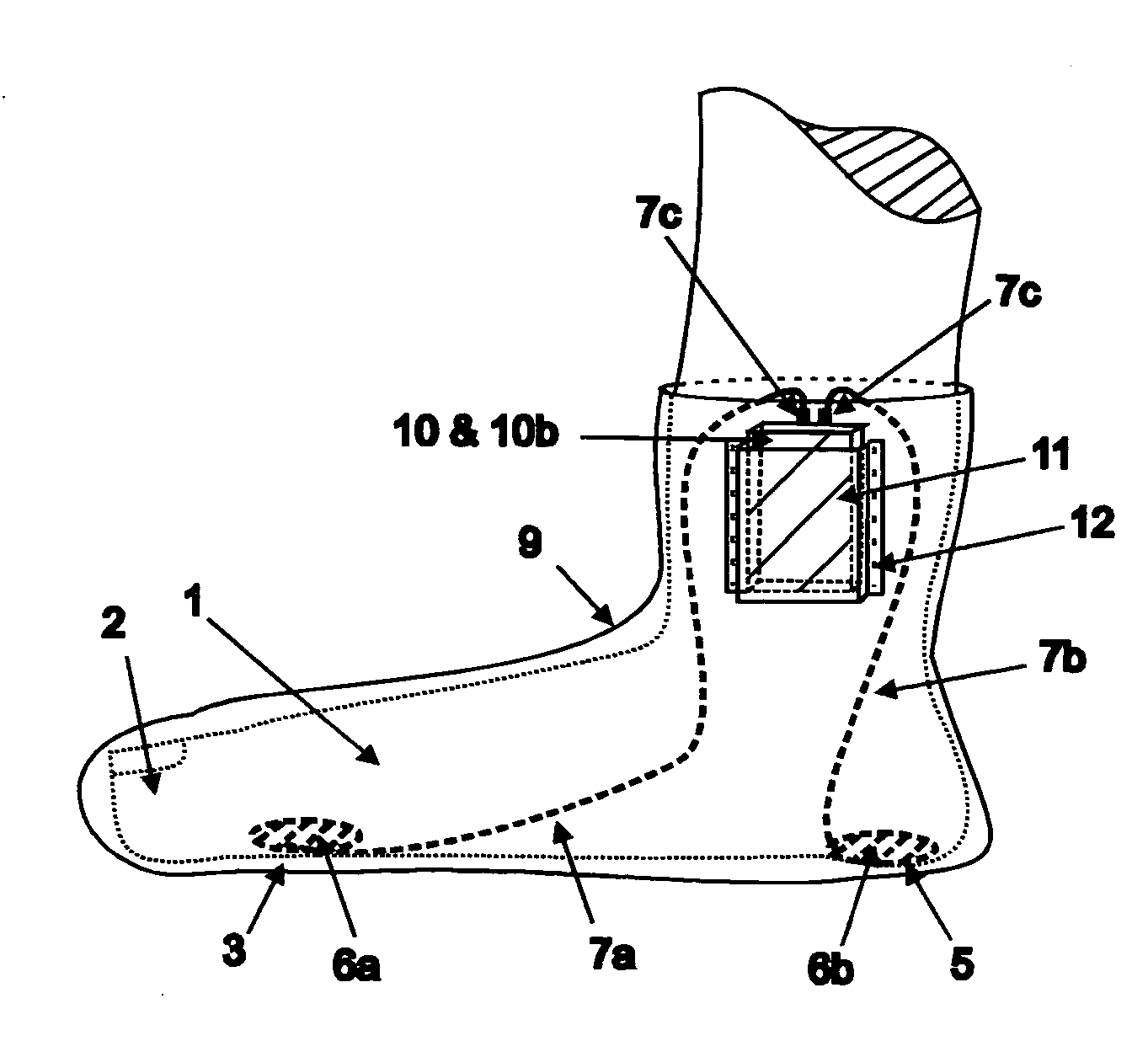 Neuromuscular electrical stimulation of the foot muscles for prevention of deep vein thrombosis and pulmonary embolism with motion detection control