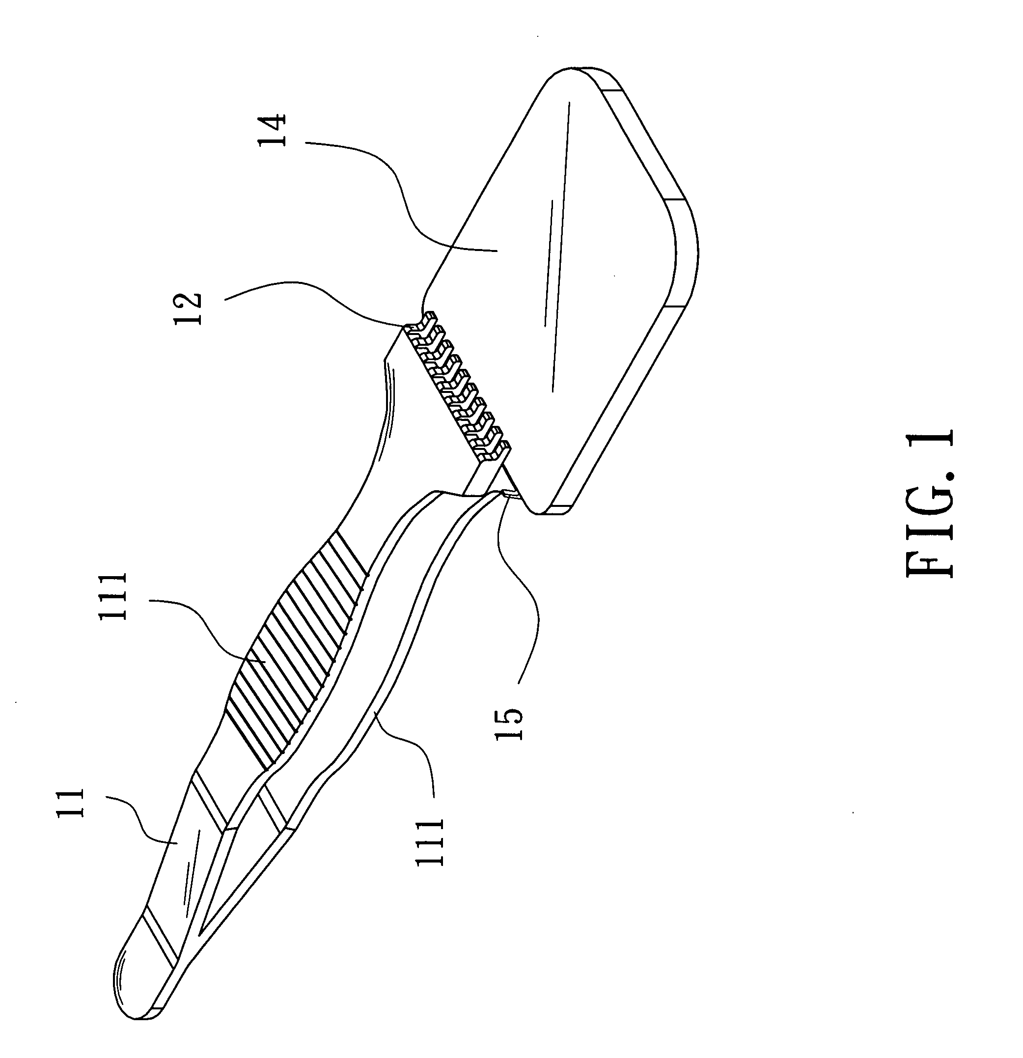 Wafer clamp having changeable supporting part