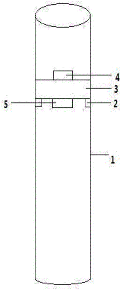 Test tube having filtering function