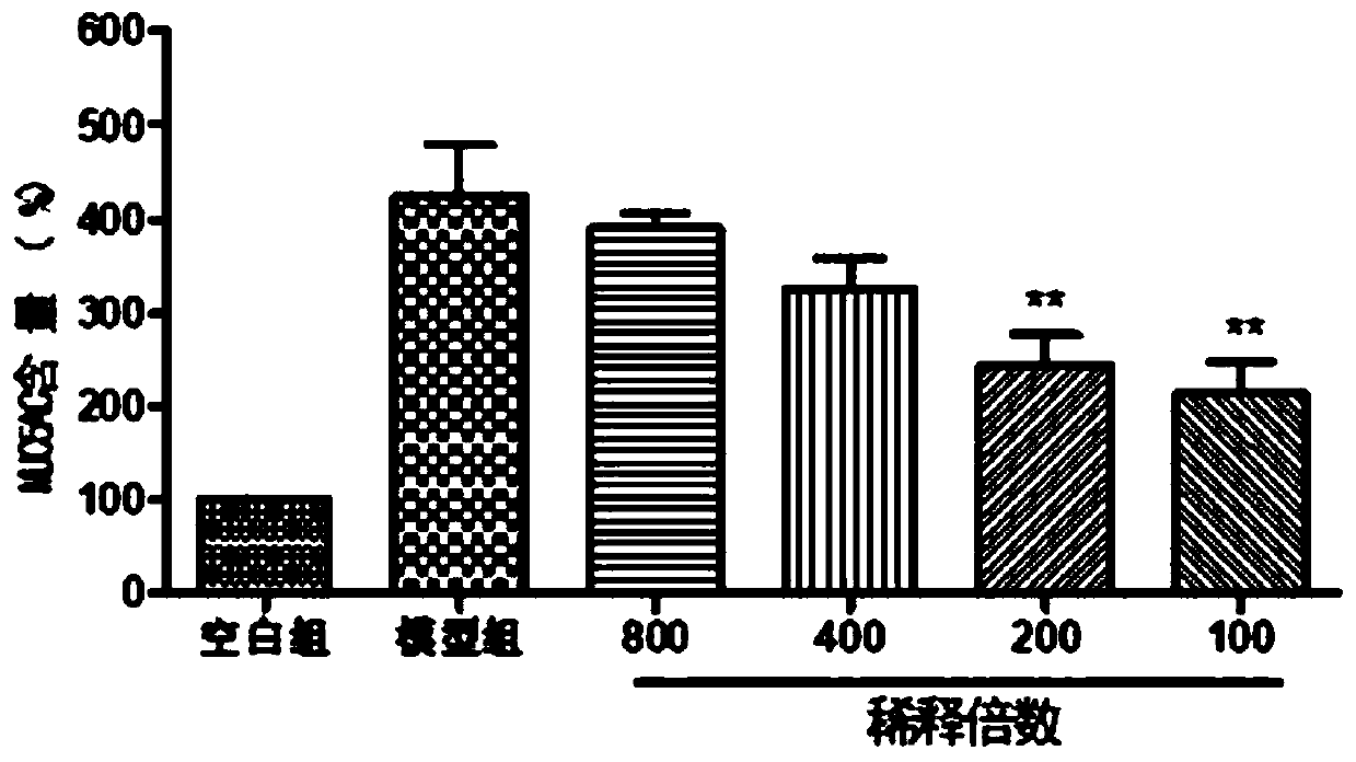 Application of traditional Chinese medicine composition in preparation medicament for treating upper airway cough syndrome