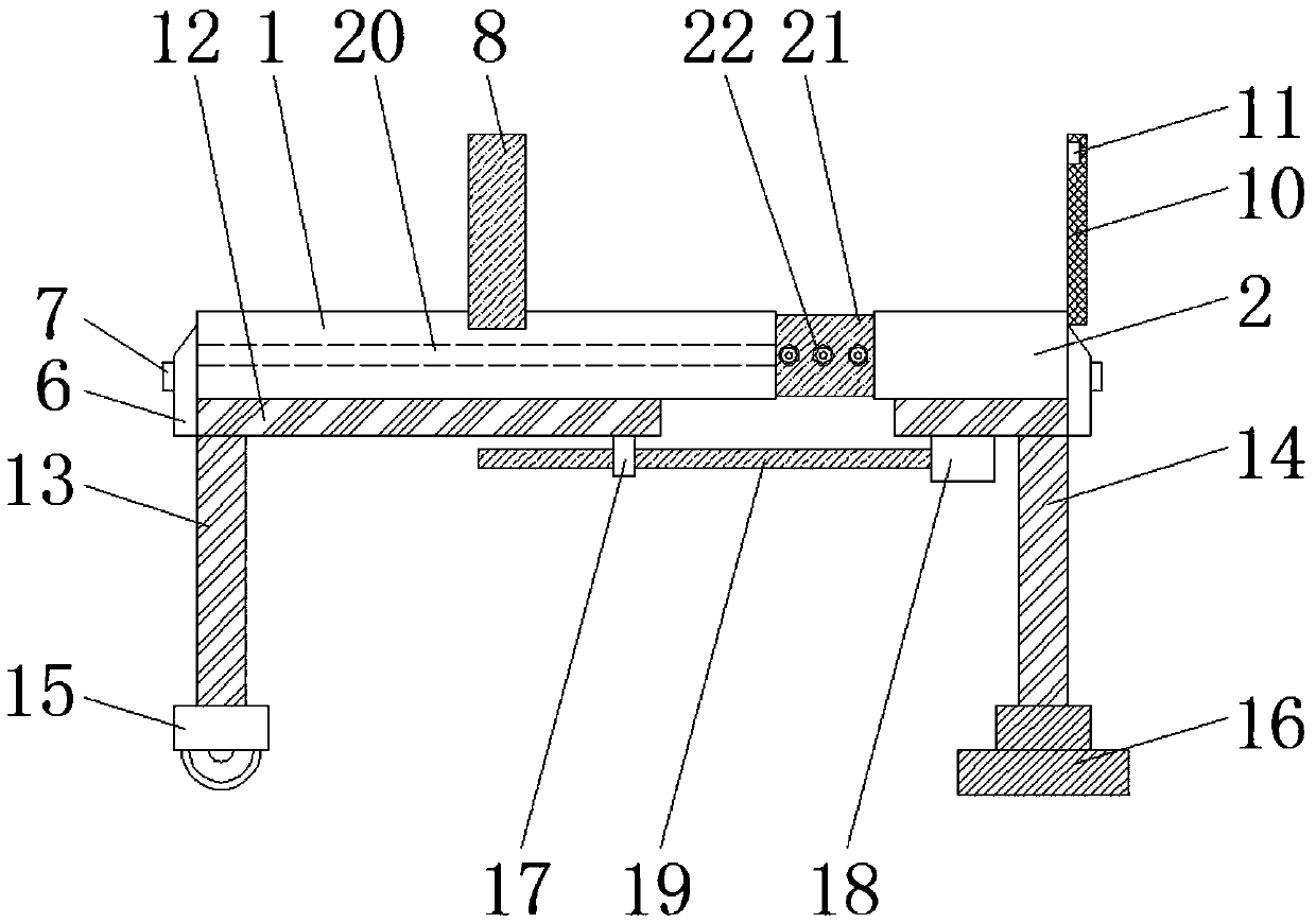 Auxiliary device for abdominal version of breech-position pregnant and lying-in women