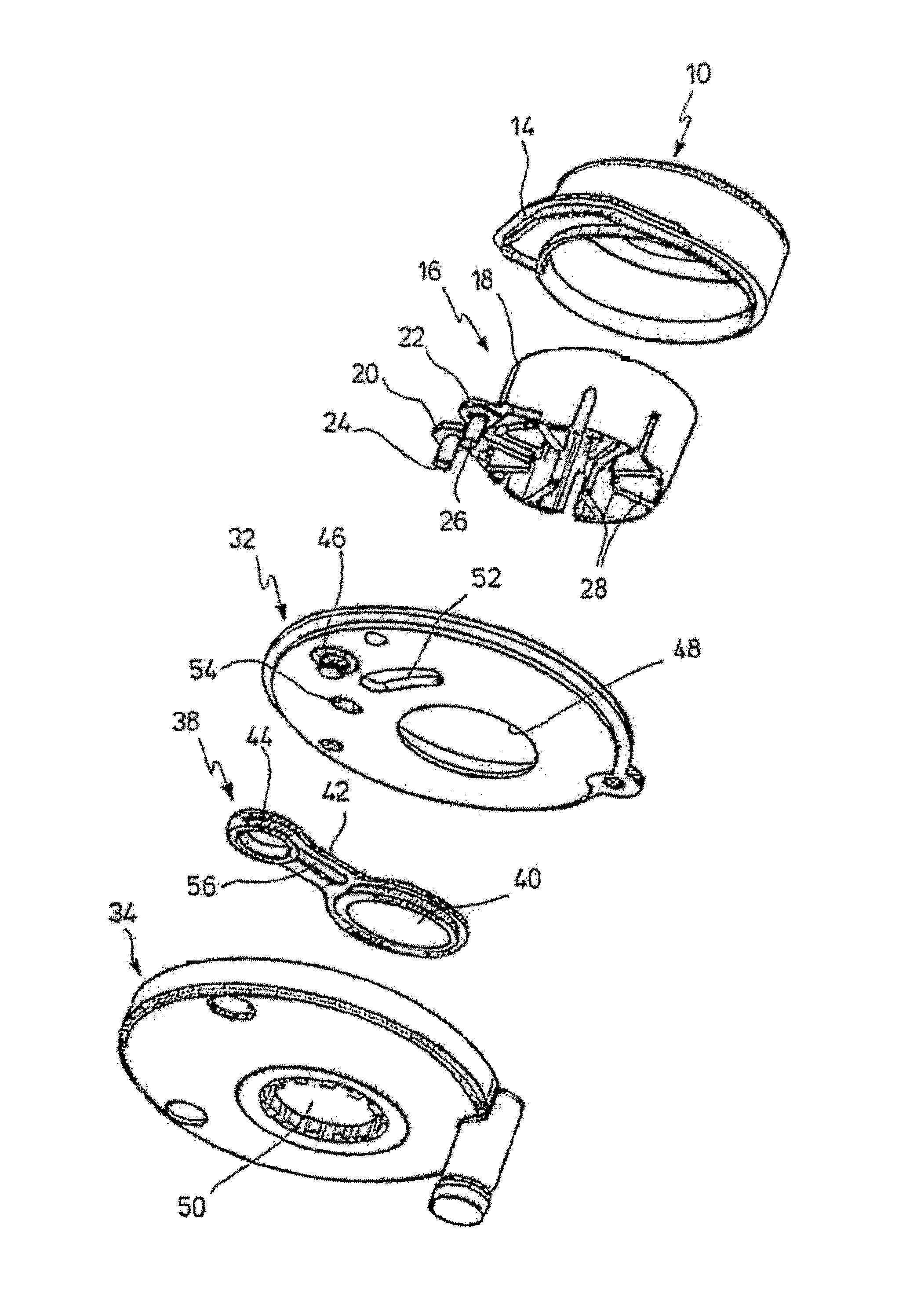 Filler neck to fill fuel into a vehicle tank