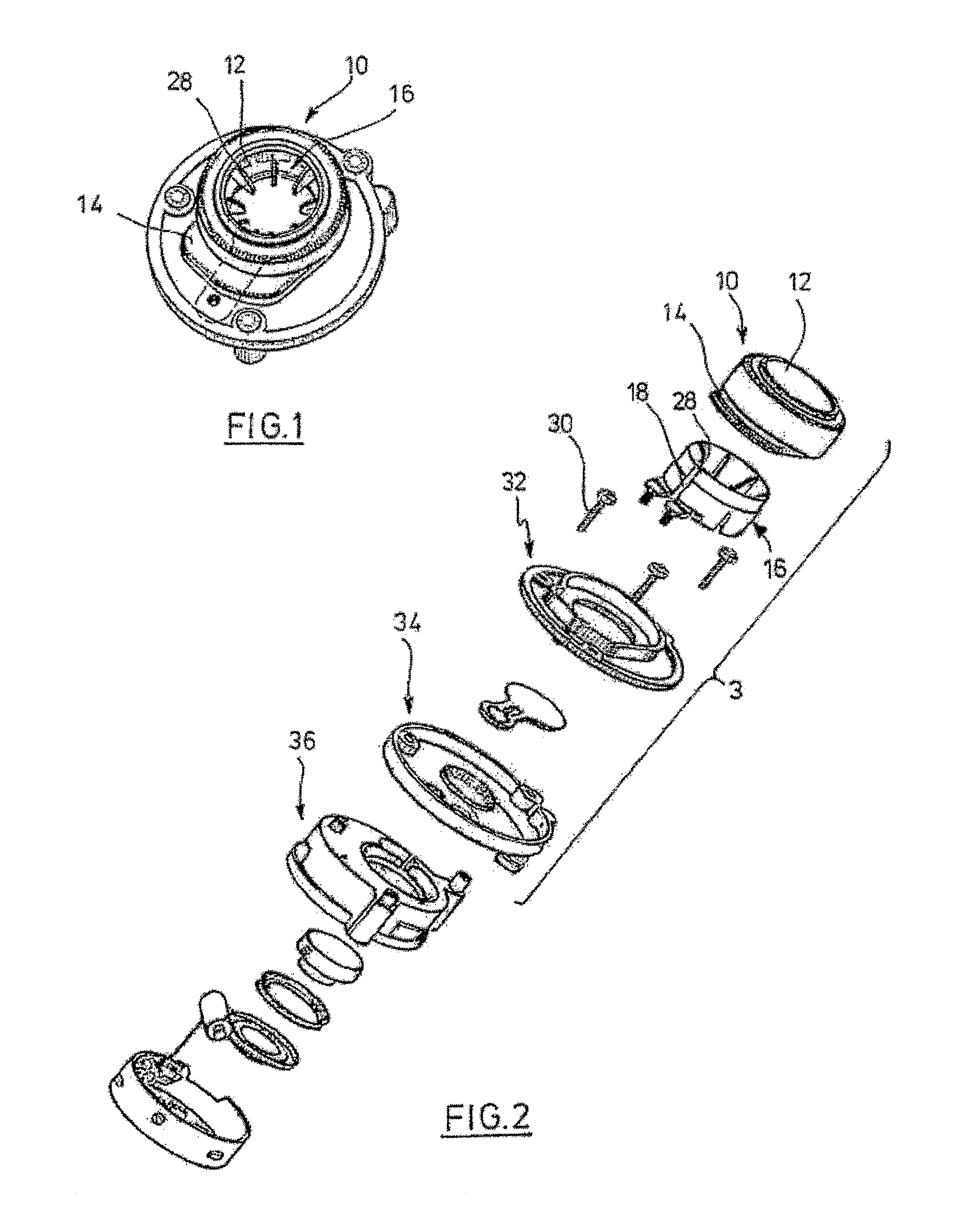 Filler neck to fill fuel into a vehicle tank