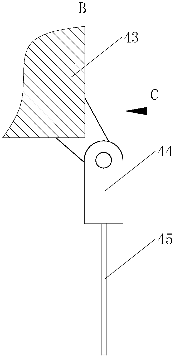 Scrapped vehicle breaking and sorting device