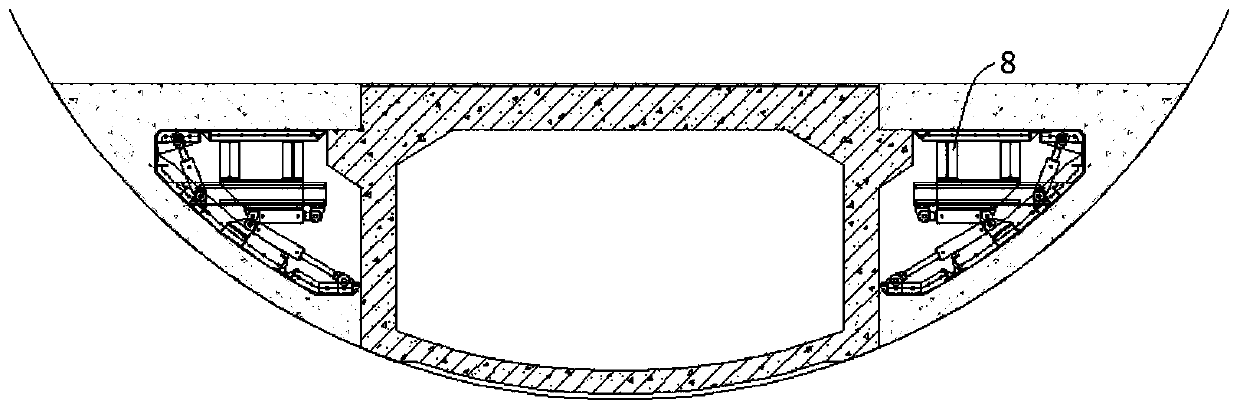 Side box culvert cast-in-place construction formwork and construction method thereof