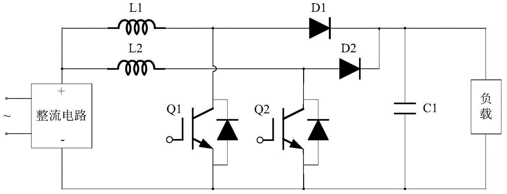 Interlacing power-factor correction circuit and control method thereof