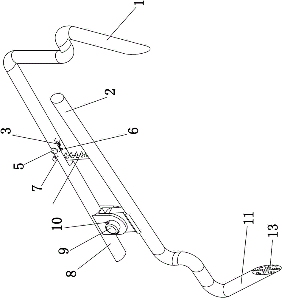 Labor-saving brick clamp