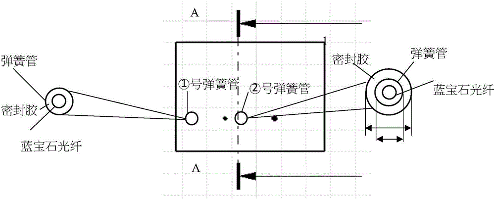 Strain sensor able to withstand large deformation in high temperature environment