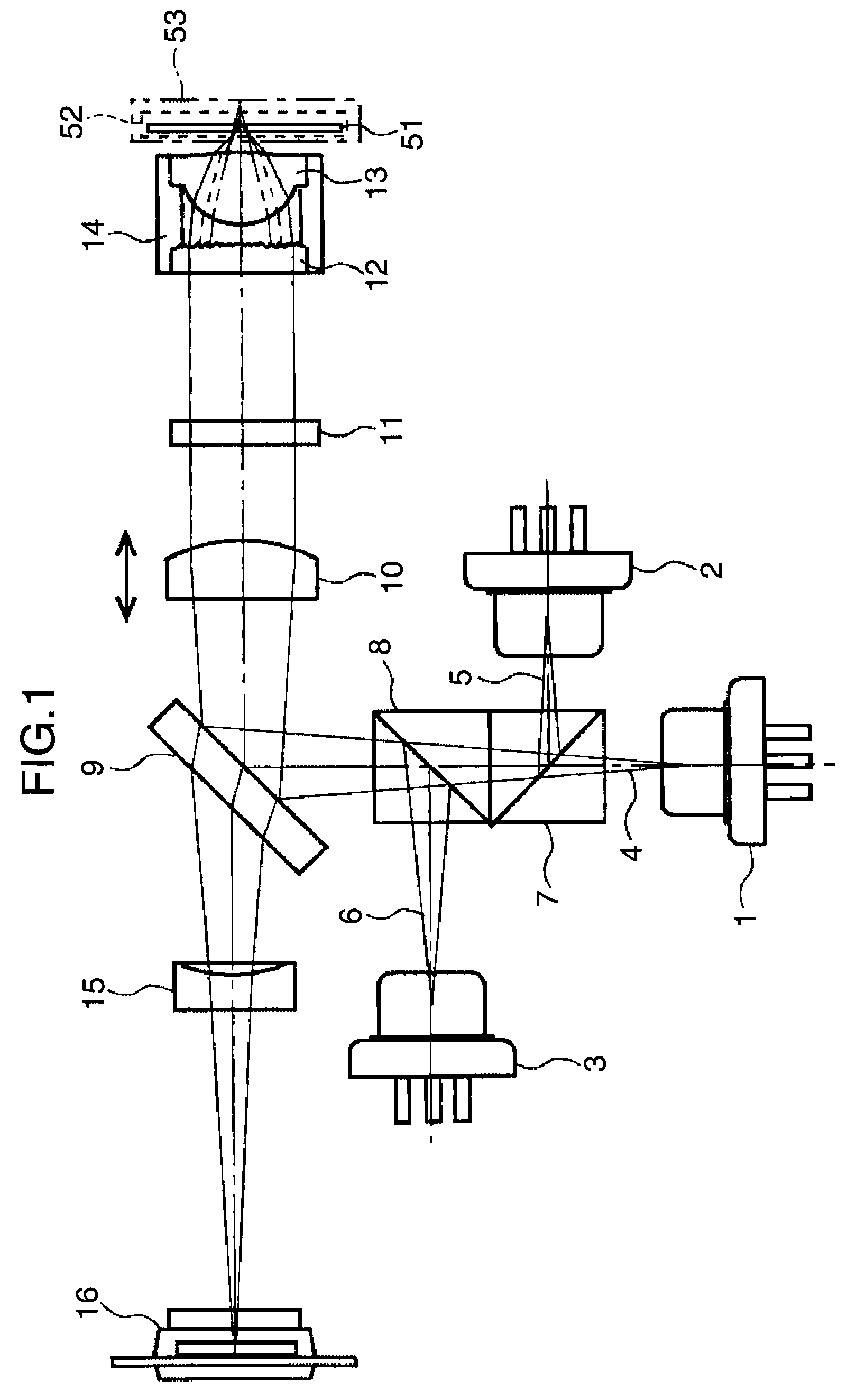 Optical head and optical disc device