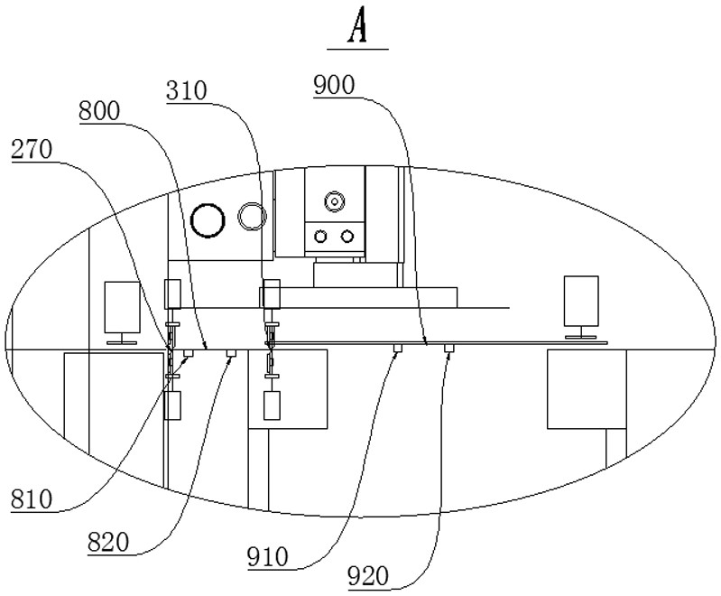 A transmission control device and method for ear glue and nickel transfer belt